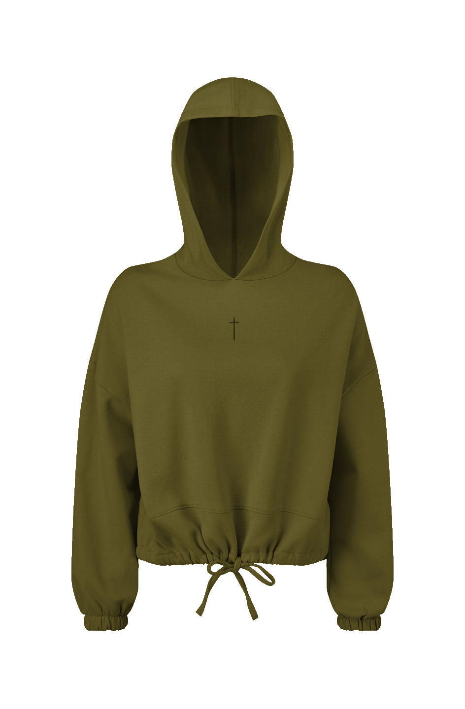Ladies Crop Hoodie