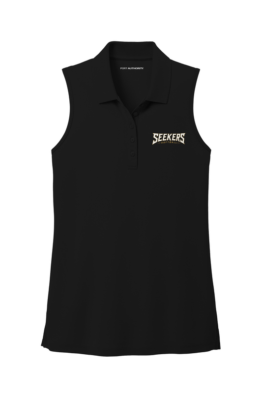 SEEKERS Ladies Sleevless Polo